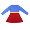 Jurk Superman Blauw Rood Maat 6 Jaar