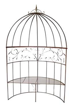Buitengewoon de boet - Prieel ijzer met bankje 139x59x218 cm