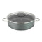 Kookpot met Deksel Fagor Grijs Ø 28 cm Gehard aluminium