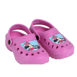 Strandklompen Minnie Mouse Roze Schoenmaat 26-27