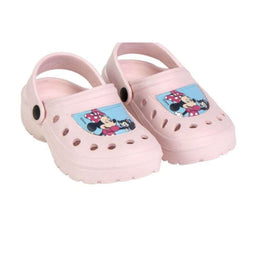 Strandklompen Minnie Mouse Roze Schoenmaat 26-27