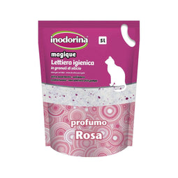 Kattenbakvulling Inodorina MAGIQUE ROSE Rozen 5 L