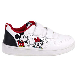 Sportschoenen voor Kinderen Mickey Mouse Velcro Wit Schoenmaat 30