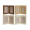 Fotolijsten Home ESPRIT Bruin Beige Natuurlijk Ivoor Kristal polyestyreen Scandinavisch 31 X 2 X...