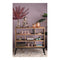 Buddha van poly in veelkleurig, goud glitter (B/H/D) 25x38x19cm