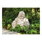 Buddha in grijs, Magnesia, B35 x D30 x H32 cm