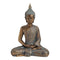 Buddha in goud van poly, B31 x D17 x H43 cm