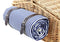 Picknickmand voor 4 personen van wilgentenen, 26-delig, B48 x D32 x H40 cm