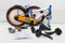 NERF Kinderfiets - Jongens - 16 inch - Satijn Blauw