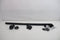 Twinny load Universele Dakdragerset Twinny Logico Key 120cm Zwart Staal voor auto's met open reling