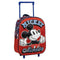 Schoolrugzak met Wielen Mickey Mouse 3D