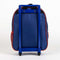 Schoolrugzak met Wielen Spider-Man Blauw 3D