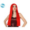 Pruik Rood 60 cm