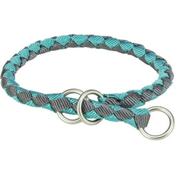 Trainingshalsband Trixie Cavo Grafiet Licht Blauw S/M 35-41 cm