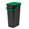 Recycling prullenbak Tontarelli Moda Zwart Groen 24 L (6 Stuks)