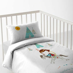 Dekbedovertrek voor kinderbed Haciendo el Indio Indian C Afmetingen 80 cm kinderbed (115 x 145 cm)