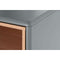 Ladenkast Home ESPRIT Blauw Grijs Polypropyleen Hout MDF 80 x 40 x 117 cm