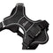 Hondentuigje Hunter DIVO UP Zwart S/M