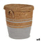 Mand Bruin Grijs Zeealgen 44 x 48 x 44 cm (4 Stuks)
