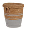 Mand Bruin Grijs Zeealgen 44 x 48 x 44 cm (4 Stuks)