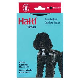 HALTI HARNESS FRONT CONTROL ZWART