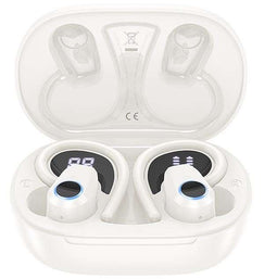 Hoco EQ8 Pure Joy Draadloze headset voor in het oor voor gesprekken/muziek Bluetooth Wit