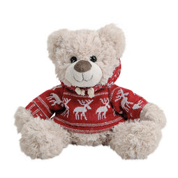 Beer, pluche in beige, 27 cm