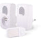 Chimes - SCS SENTINEL - SONE DUO - Draadloos en batterijloos - Set van 2 - Bereik 150+50 meter -...