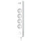 Stekkerdoos - QUARX - 4 stopcontacten - Met USB Type C en USB A, 1,5m kabel
