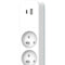 Stekkerdoos - QUARX - 4 stopcontacten - Met USB Type C en USB A, 1,5m kabel