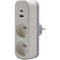 Biplite - QUARX - 2P 16A - Met USB-A en USB-C, NF-compatibel