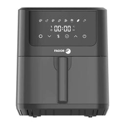 Olievrije frituurpan - FAGOR - Airfryer FGR65 - Inhoud 6,5L - 8 kookprogramma's - 1600W