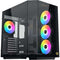 PC-behuizing - XIGMATEK - CUBI II - Cube - E-ATX - Gehard glas - ARGB - Zwart