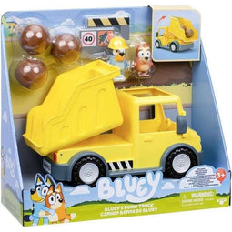 Kiepwagen - BLUEY - Bluey en Bingo - Inclusief figuren - Aanpasbare accessoires