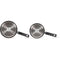 Set van 2 steelpannen - LIVOO - MEP154N - Antiaanbaklaag zonder PFOA of PFOS - Siliconen handvat...