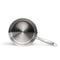 Brigade - 20 cm roestvrijstalen steelpan - LIVOO - MEP161 - Drievoudig roestvrij staal - Geschikt...