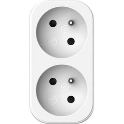 Biplite - QUARX - 2P 16A - Wit en lichtgrijs, NF-conform