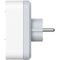 Biplite - QUARX - 2P 16A - Wit en lichtgrijs, NF-conform