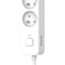 Stekkerdoos - QUARX - 4 stopcontacten - Met schakelaar, 3m kabel