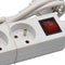 Huishoudelijke unit - GAO - 3 2P+T stopcontacten - Met schakelaar, NF-conform