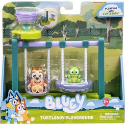 Speeltuin - BLUEY - Bingo en Baby Turtle - Minipark - Schommels inbegrepen