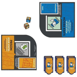 Monopoly Go to Jail Expansion, maakt het klassieke Monopoly-spel leuker en sneller, bordspellen,...