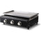 Gasgrillplaat - Kookbox - Cuenca - 3 branders met deksel - 65 x 50 x 23 cm - Zwart
