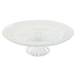 Eetbord Home ESPRIT Transparant Kristal 29 x 29 x 9,2 cm