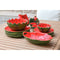 Aperitiefschaaltje Home ESPRIT Rood Groen Keramiek Watermeloen 30 x 19,5 x 7,5 cm