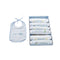 Slabbetjesset Home ESPRIT Blauw Roze Katoen 19 x 29 x 3 cm (4 Stuks)