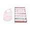 Slabbetjesset Home ESPRIT Blauw Roze Katoen 19 x 29 x 3 cm (4 Stuks)