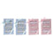 Slabbetjesset Home ESPRIT Roze Hemelsblauw Katoen 19 x 29 x 3 cm (4 Stuks)
