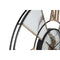 Muurklok Home ESPRIT Wit Zwart Gouden Metaal 142 X 9 X 142 cm