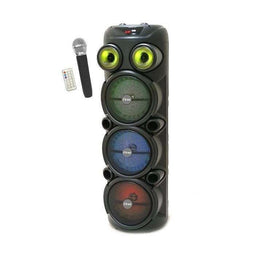 Lichtgevende karaoke-luidspreker - INOVALLEY - KA129-XXL - Bluetooth V5.0 - 90 cm - 1000 W - 3 x...